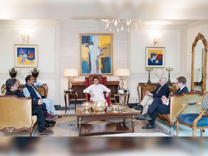 German envoy, Imran Khan discuss democracy, human rights