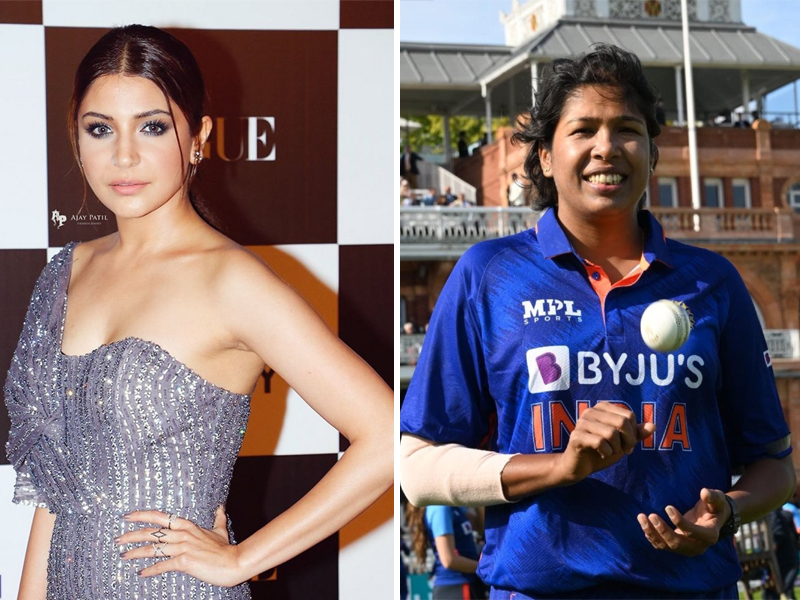 Anushka Sharma pays tribute to legendary cricketer Jhulan Goswami