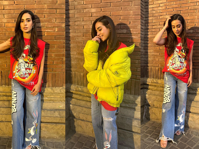 Iqra Aziz looks super cute in her bugs bunny outfit