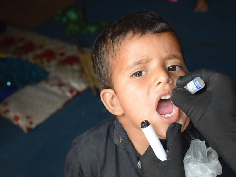 IGP for strict security of anti-polio campaign