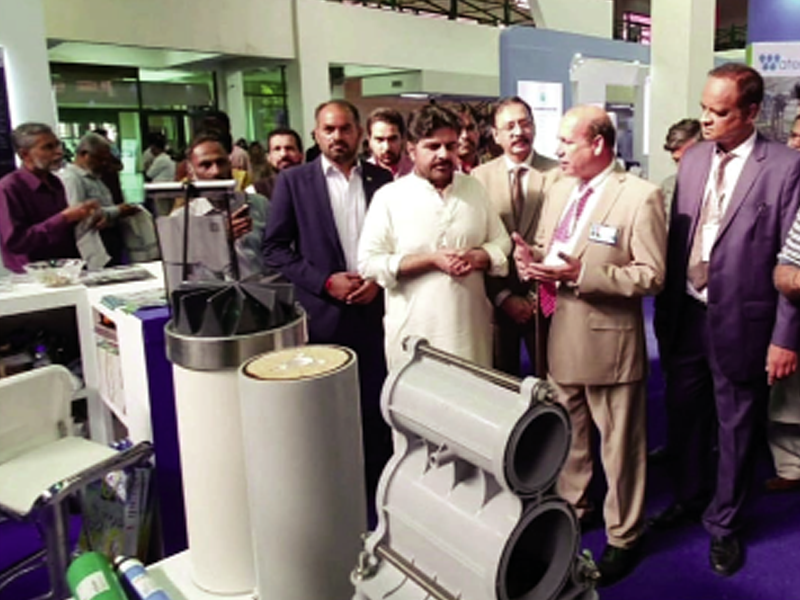 LG Minister Nasir Shah praises organisers of Water, Energy fair
