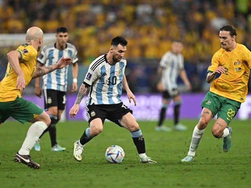 Argentina trounces Australia to reach FIFA WC quarter-finals