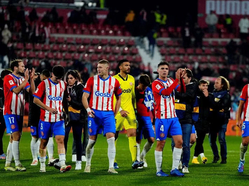 Upstarts Girona ease to 3-0 win over Alaves 3-0 to reclaim LaLiga top spot