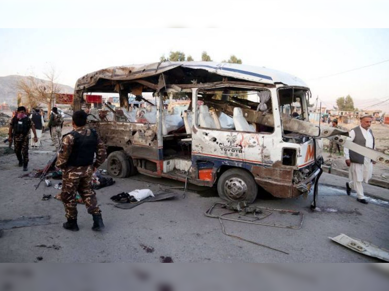 Seven killed in North Afghanistan as blast hits vehicle with oil workers