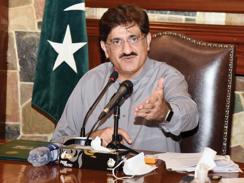 Technocratic setup talk of ‘irresponsible’ people, says CM Murad