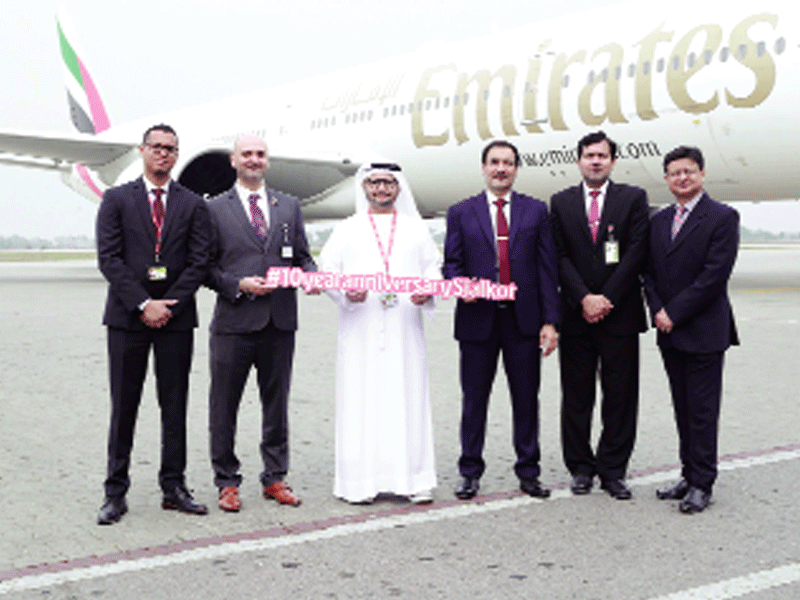 Emirates celebrates decade of success in Sialkot