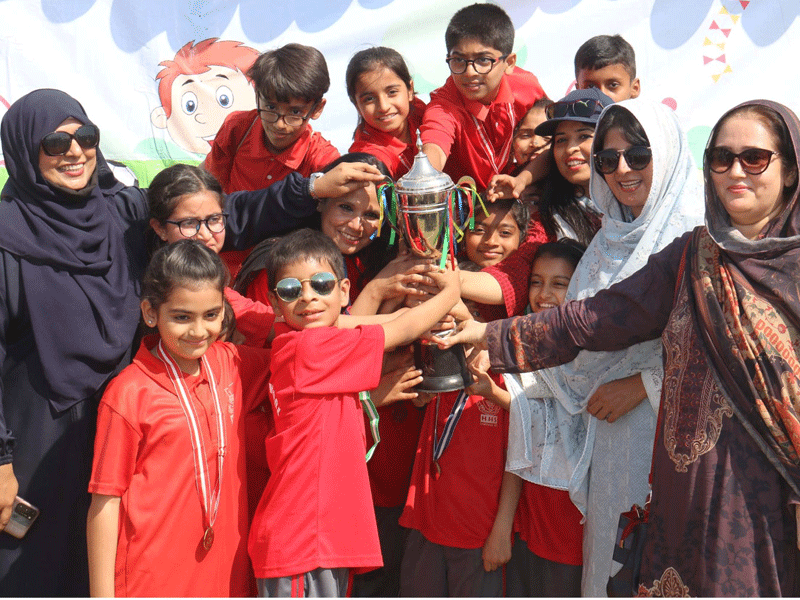 Happy Home School Annual Sports Festival: Red House wins title