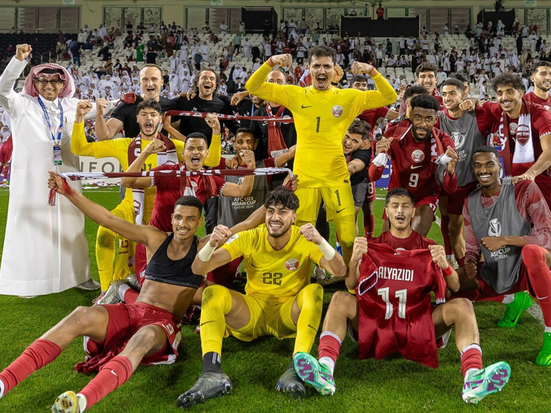 Qatar beat Jordan to reach last eight of 2024 AFC U23 Asian Cup