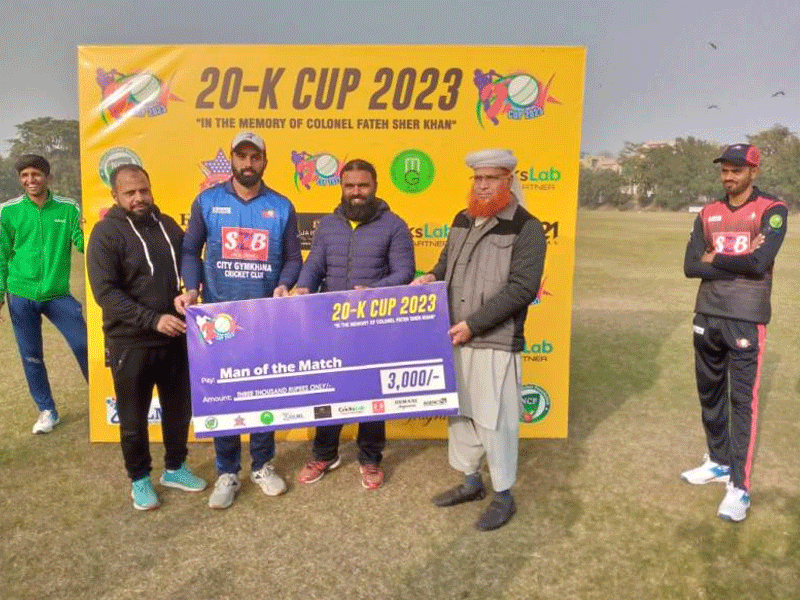 20-K Cup 2023: Akhlaq stars in Apollo Club win