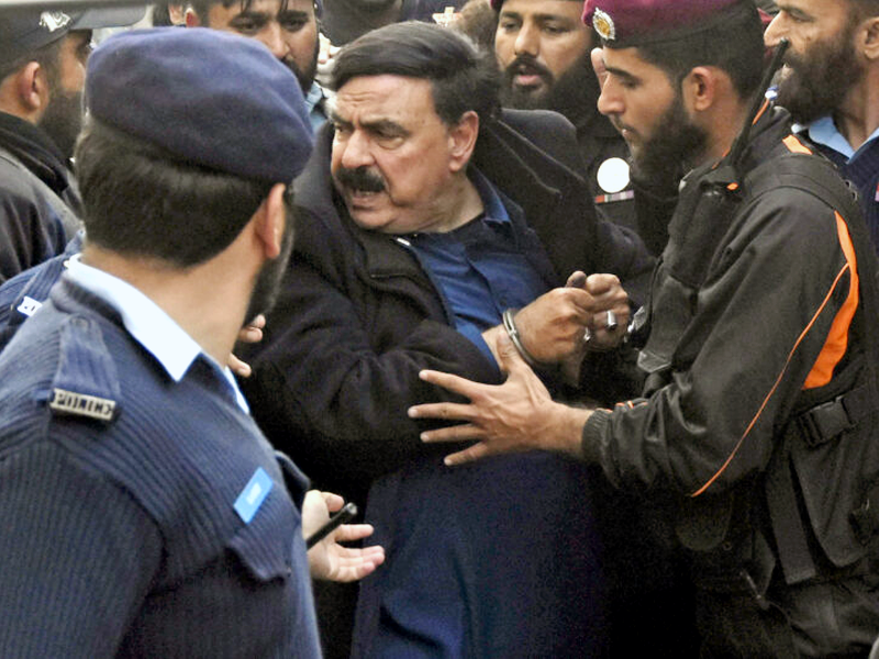 Jail doctors declare Sheikh Rasheed fit, healthy