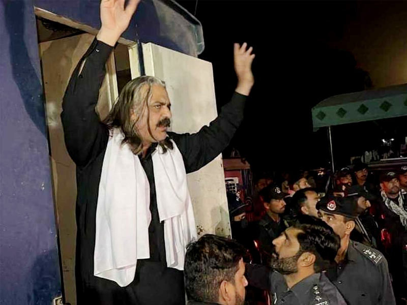 Shikarpur court sends Ali Amin Gandapur on 14-day judicial remand