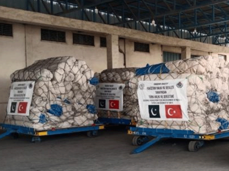 NDMA dispatches 21 NLC relief trailers via road to Turkiye, Syria