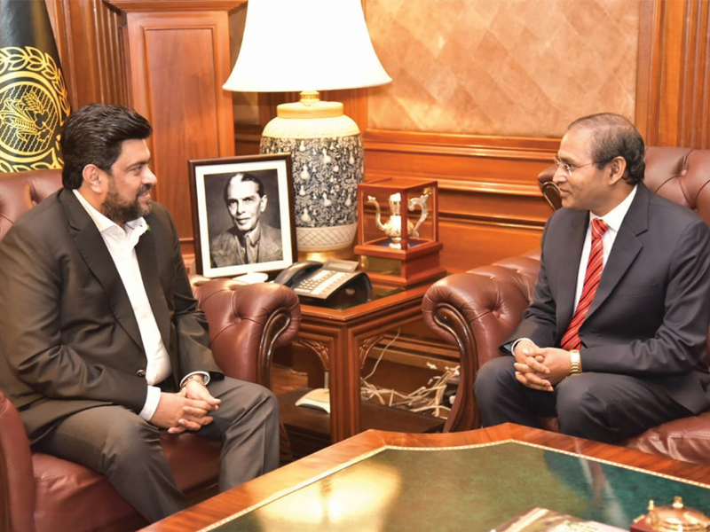 Governor Tessori discusses key issues with Bangladesh Dy HC Mahbubul Alam