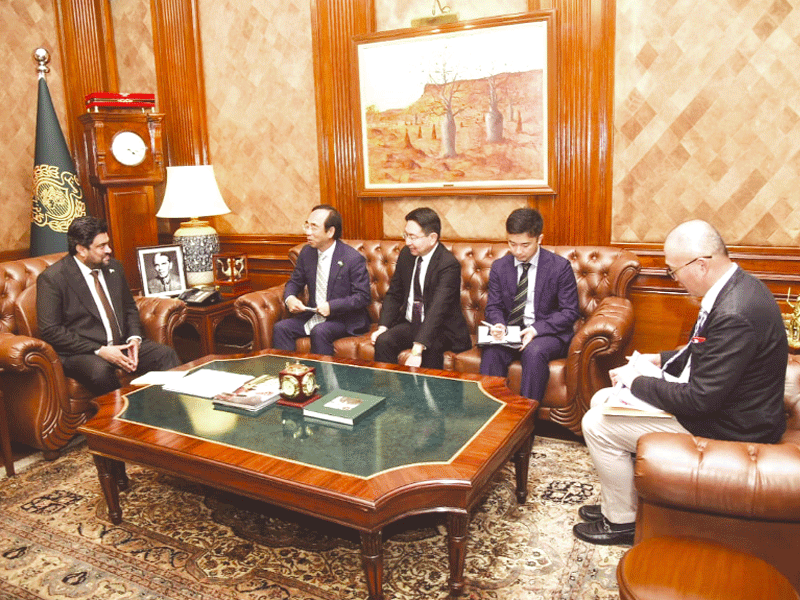 Governor Tessori, Japanese envoy discuss trade, investment