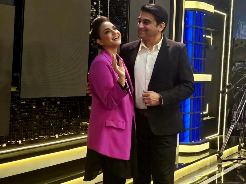 Nadia celebrates husband Faisal’s birthday