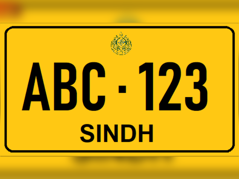 Sindh stops issuing yellow number plates for vehicles’ registration