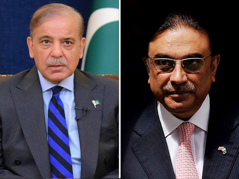 Asif Zardari, Shehbaz’s consensus on interim PM name