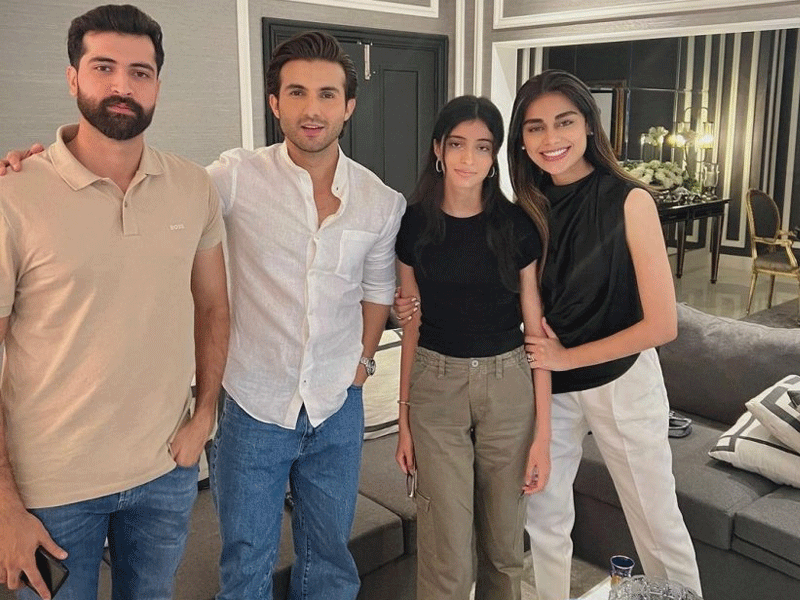 Sadaf shares new pictures with Shahroz