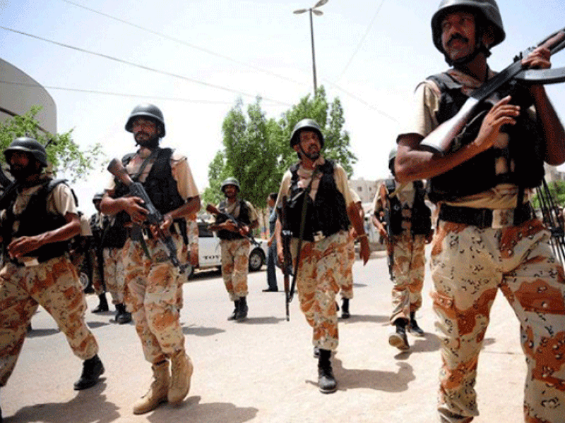 Four suspected criminals nabbed in Rangers-police joint raid