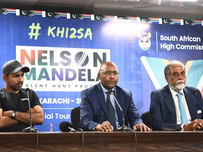 Sarfaraz Ahmed appointed ambassador of Nelson Mandela talent hunt programme