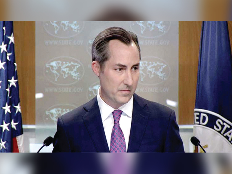 Electing Pakistani leaders: US has no role in anyway, says Miller