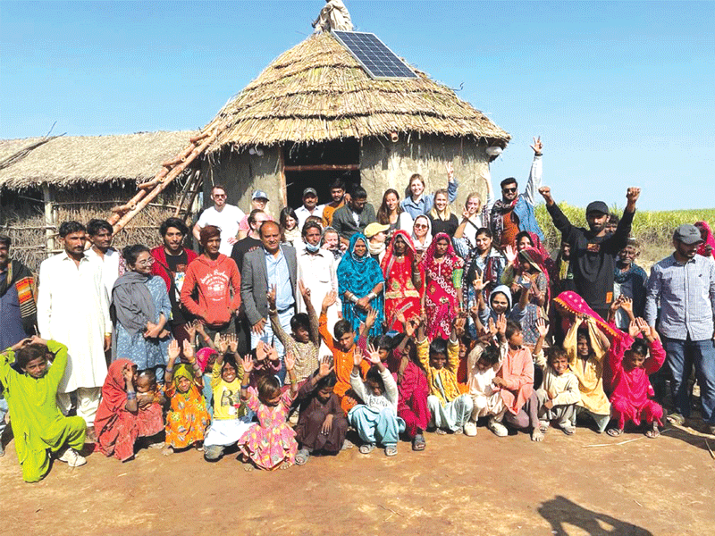 Local, foreign students, faculty volunteers join hands to facilitate flood victims in Sindh