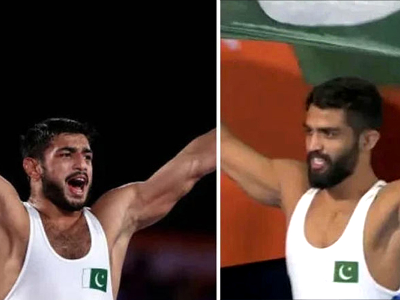 Sharif gets silver, Asad bronze