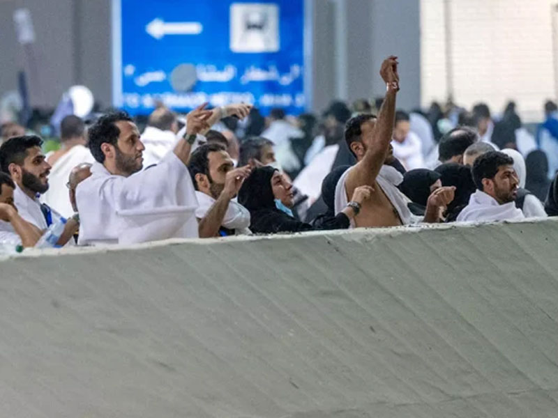 Pilgrims ‘stone devil’ as largest Hajj in years draws to close