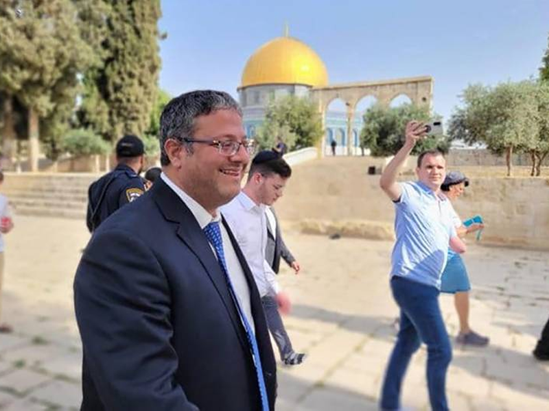 Palestinians enraged as Israeli minister visits Al Aqsa Masjid compound