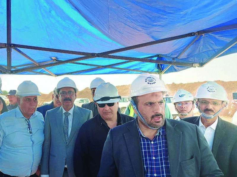 WB team visits Dhabeji Pumping Station, discusses bringing further improvement