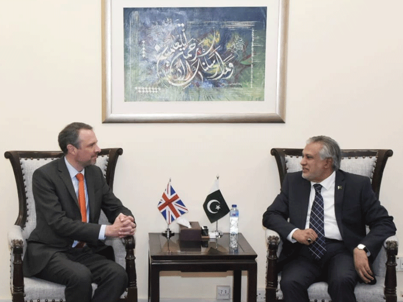 Dar for further expanding Pak-UK relations