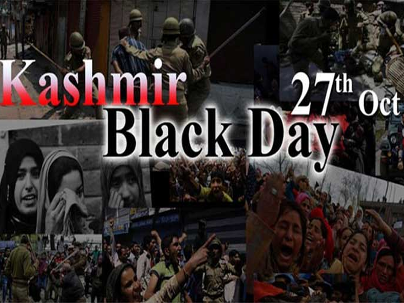 Support for Kashmiris pledged on ‘Kashmir Black Day’