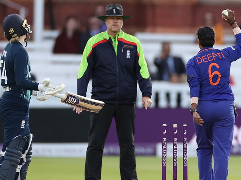 India captain defends controversial run-out to seal England sweep