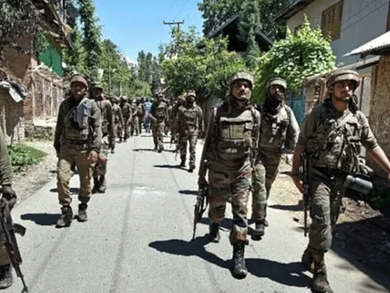 Indian troops continue CASOs in IIOJK