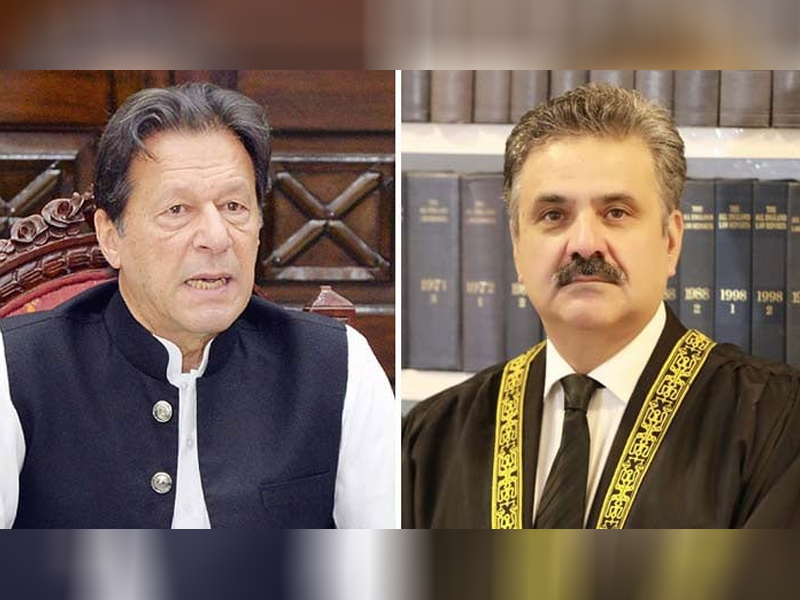 Imran urges CJP Afridi to stand by law, justice