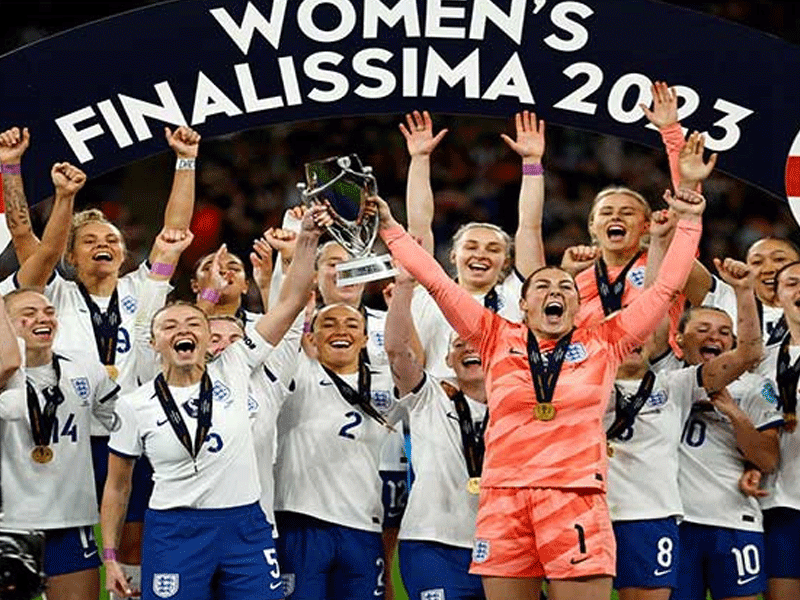 England thrashes Brazil on penalties to win Finalissima trophy