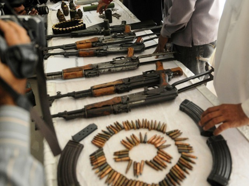 New Karachi Police nabs two, recovers firearms, cellphone