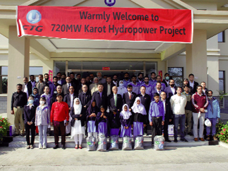 Open Day held at CPEC project 720mw Karot Hydropower Project