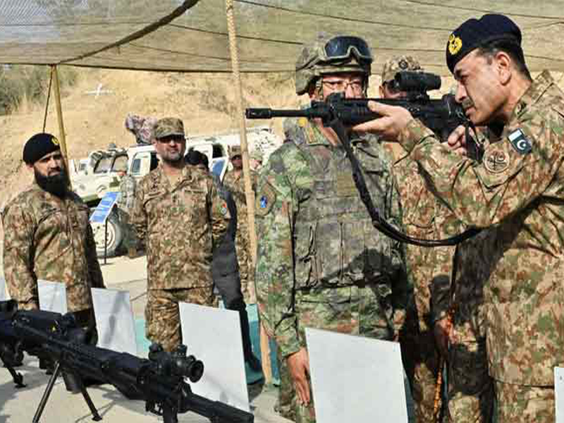 COAS Munir reviews Pak-China joint exercise Warrior-VIII