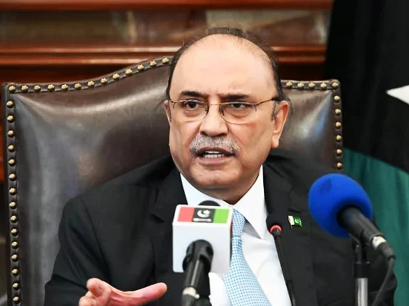 Zardari calls for efforts to end poverty