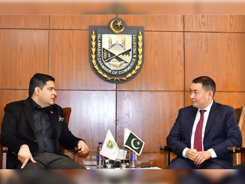 Kyrgyzstan interested in boosting business ties with Pakistan: Envoy