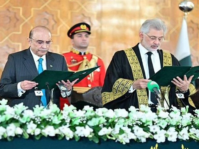 Asif Zardari sworn in as 14th President