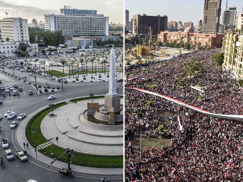 Zaman Park is not different from Egyptian Tahrir Square