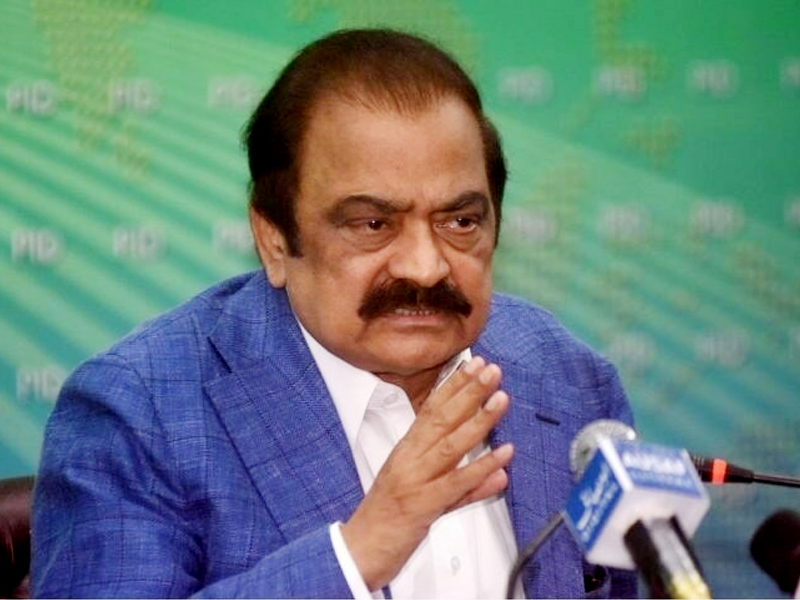 PTI Chief twisting facts on Wazirabad incident: Sanaullah