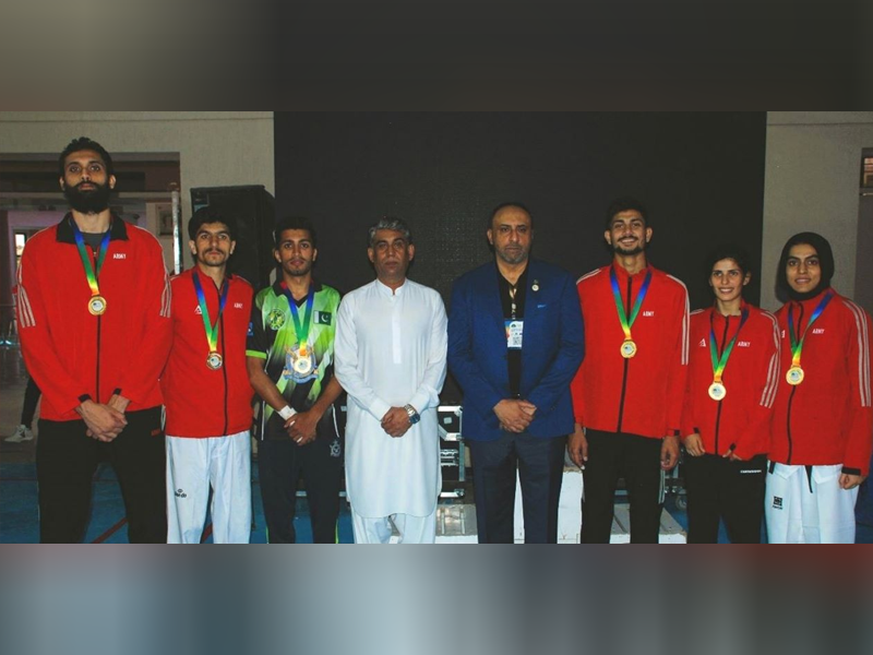 PTF officials laud taekwondo athletes for good performance in National Games, Army steals show