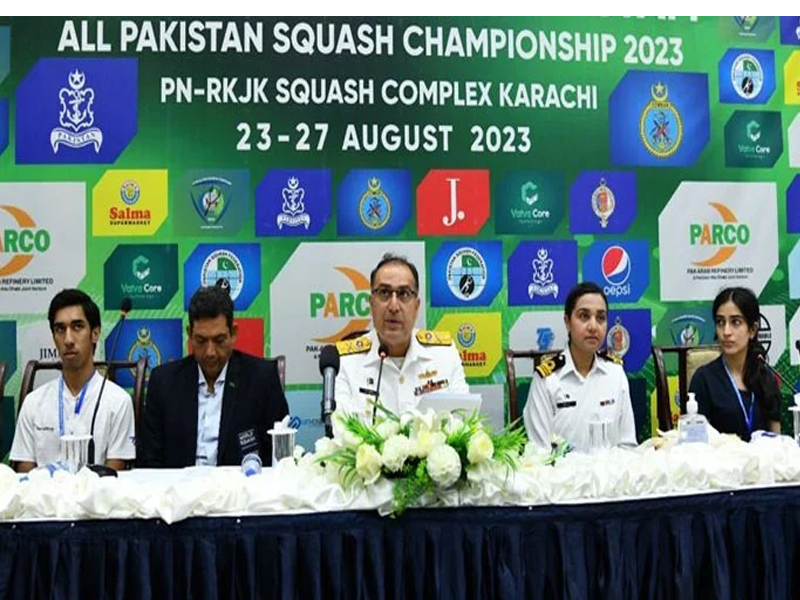 Chief of Naval Staff Squash Championship kicks off in Karachi