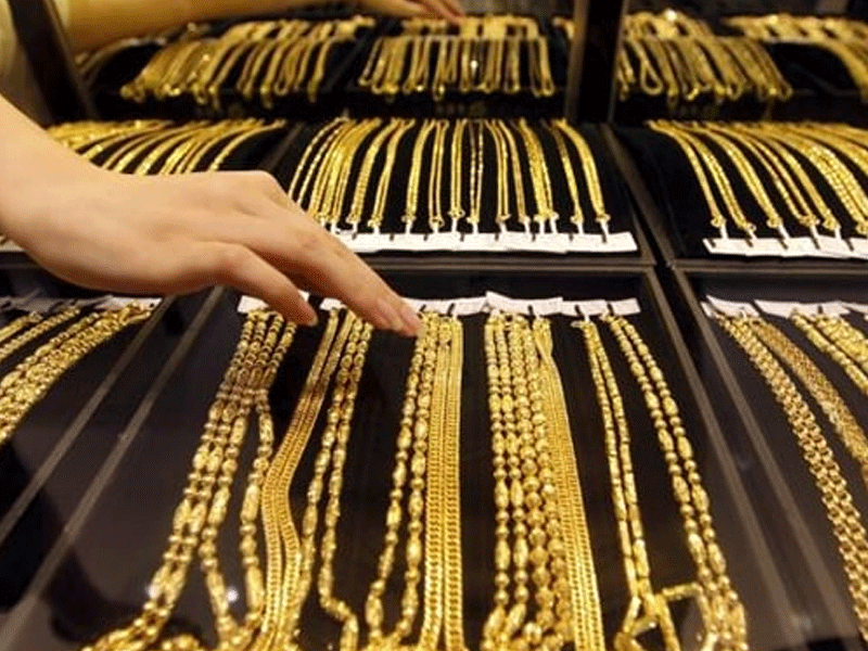 Gold price jumps to Rs218,300 per tola