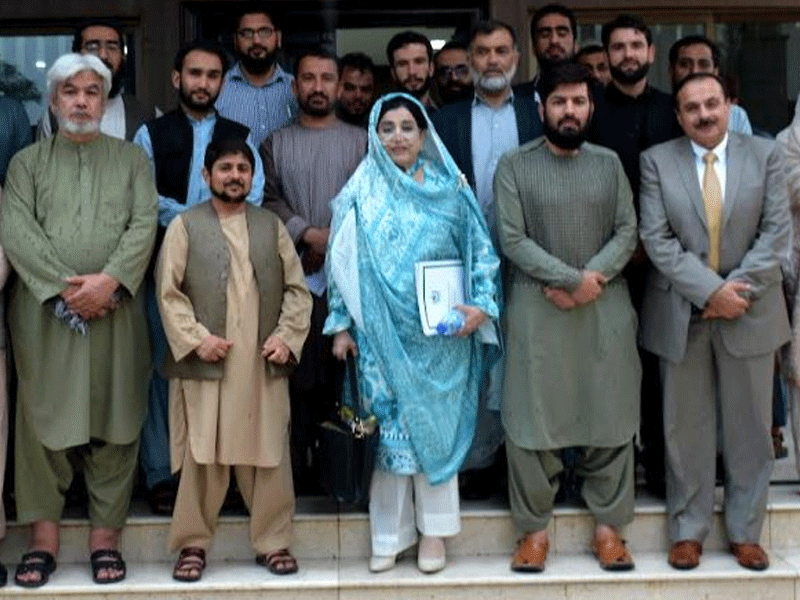 Afghan faculty members praise Chairman HEC for capacity building