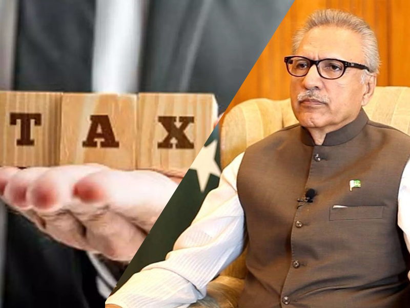 President Alvi approves Tax Laws Ordinance