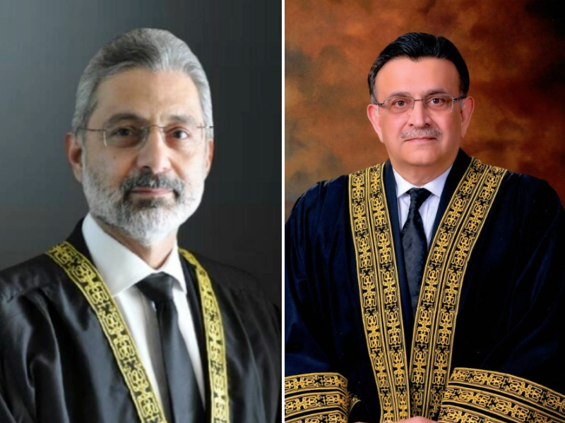 CJP Ata Bandial, Justice Faez Isa discuss ‘important issues’